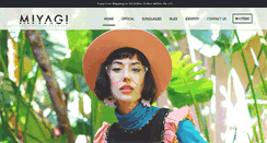 Desktop Screenshot of miyagieyewear.com